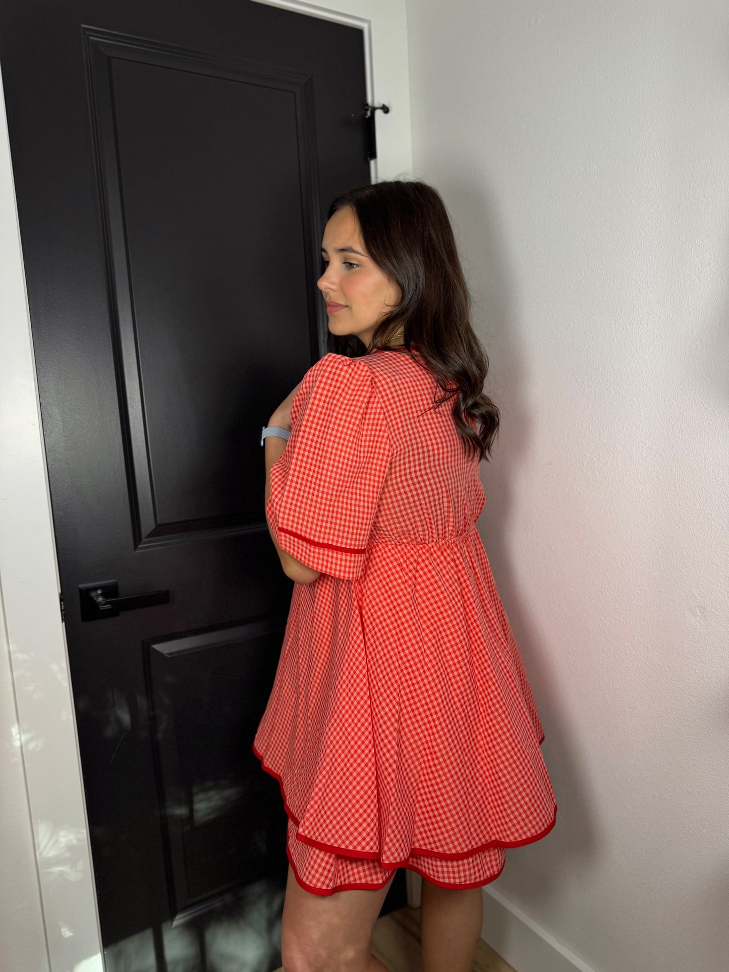 Cherry Picnic Romper