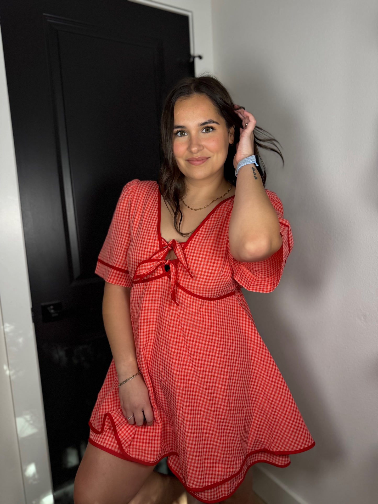 Cherry Picnic Romper