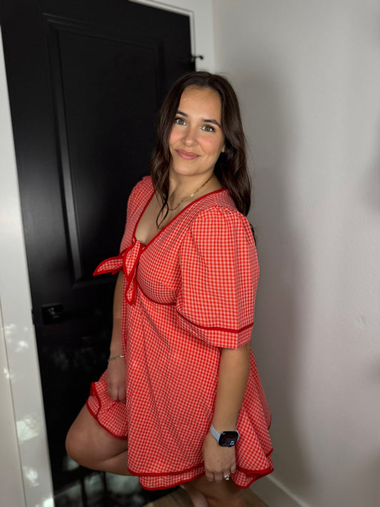 Cherry Picnic Romper