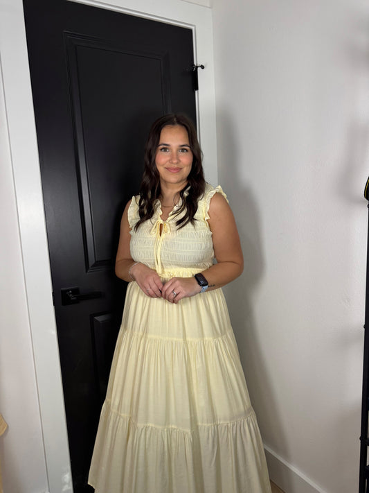 Buttercream Bliss Midi Dress