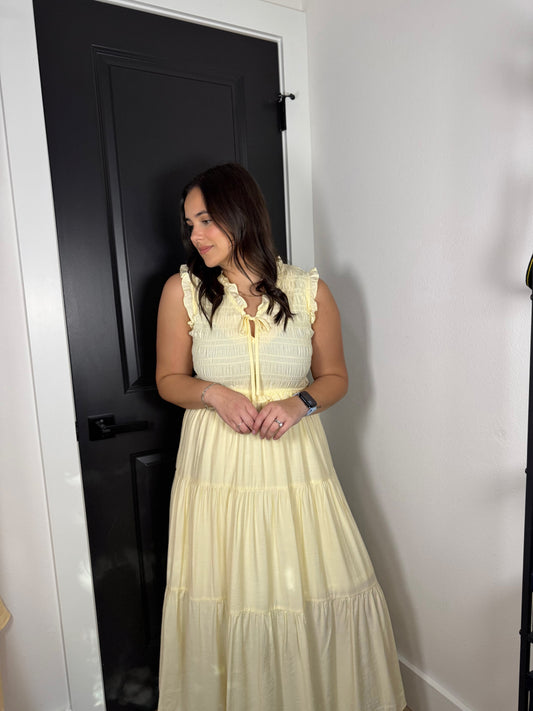 Buttercream Bliss Midi Dress