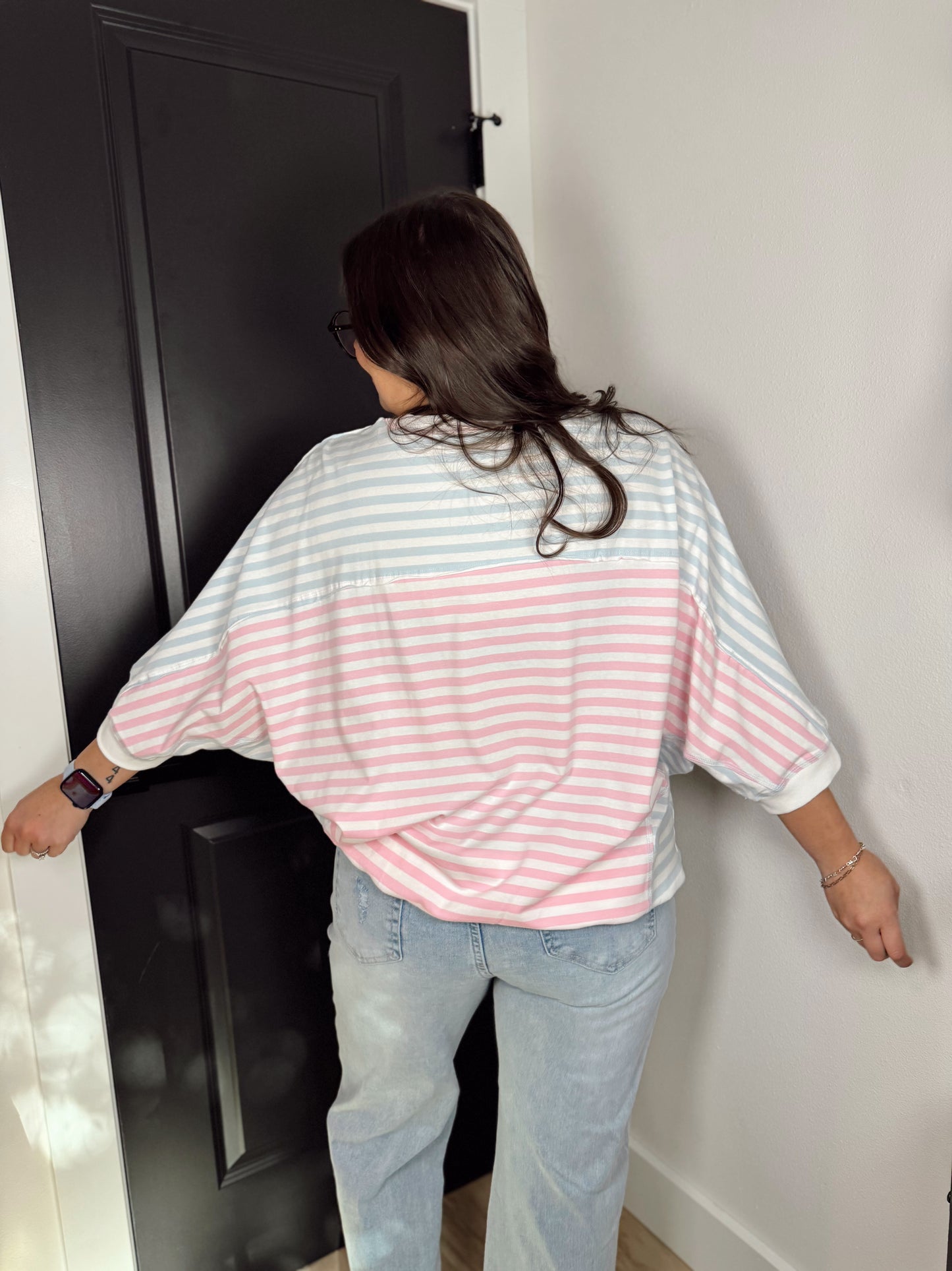 Casual Oversize Dolman Sleeve Top