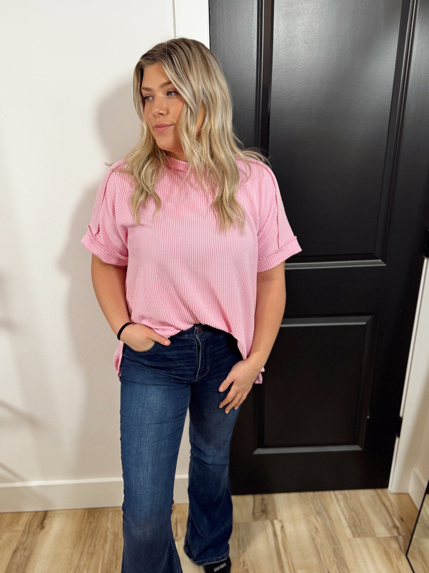 The Everyday Ribbed Tee (Plus)
