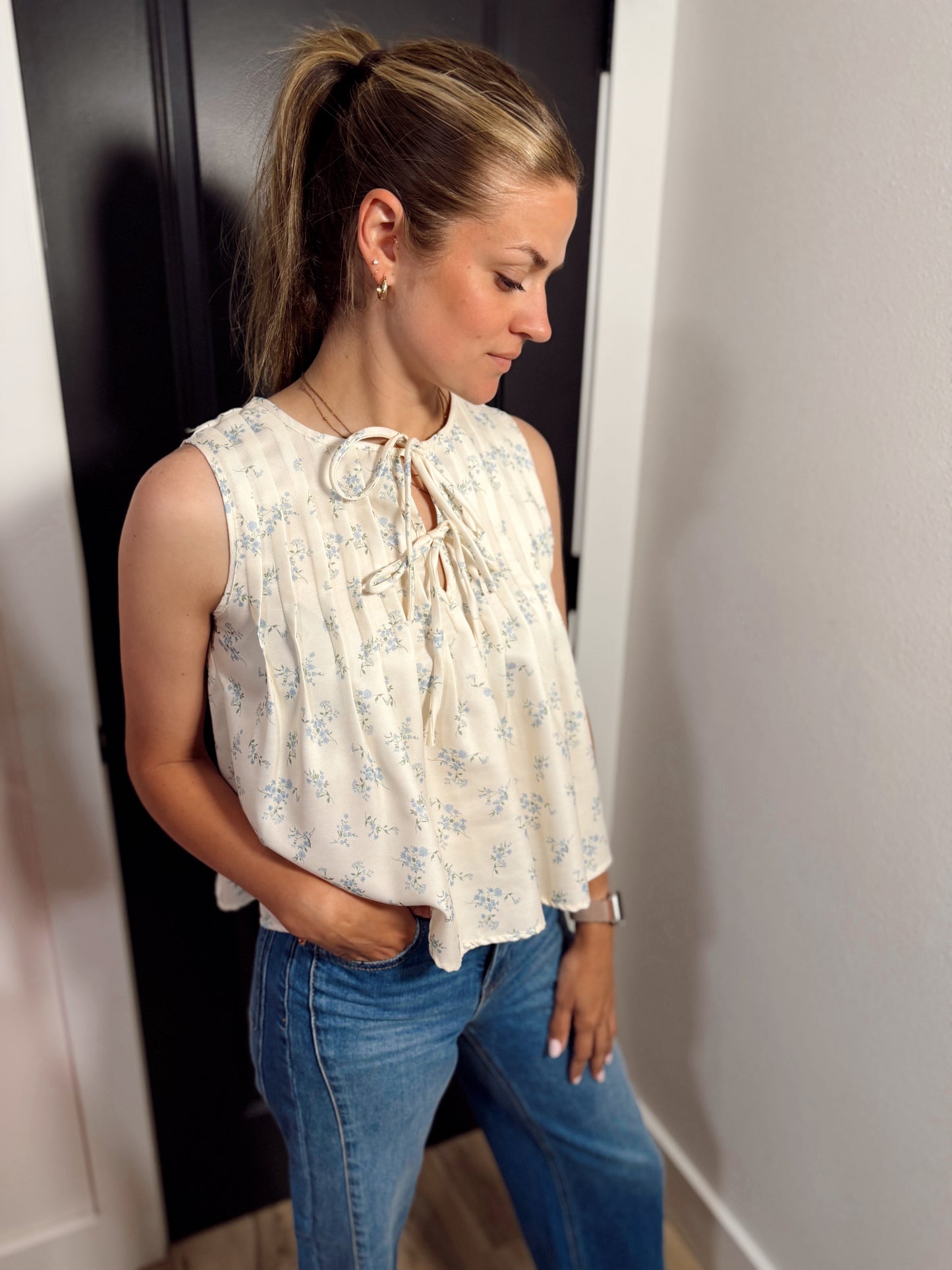 The Bluebell Breeze Top