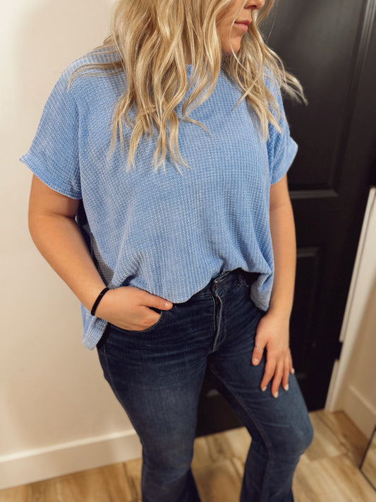 The Everyday Waffle Top – Plus