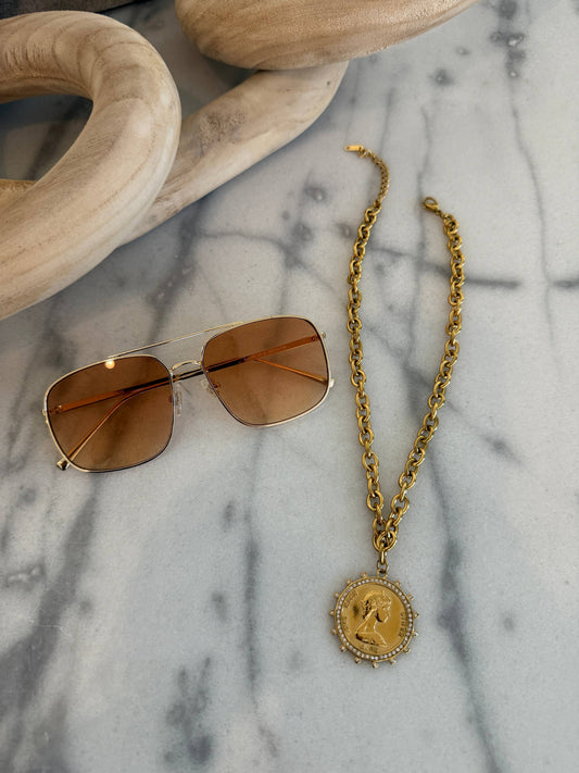 Small Coin Necklace